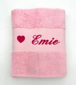 Serviette personnalisée avec motif
