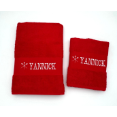 Serviette personnalisée avec motif