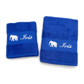 Serviette personnalisée avec motif