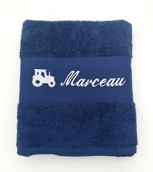 Serviette personnalisée avec motif