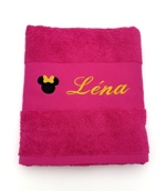 Serviette personnalisée avec motif