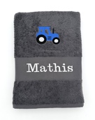 Drap de bain avec tracteur