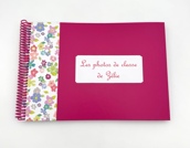 Album photos de classe Fuchsia et liberty bleu et rose Album photos de classe Fuchsia et liberty bleu et rose