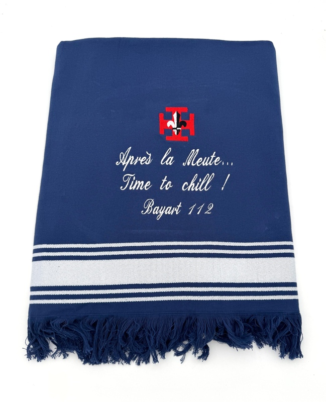 Serviette Fouta éponge personnalisée SUF