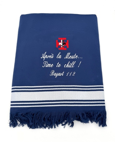 Serviette Fouta éponge personnalisée SUF