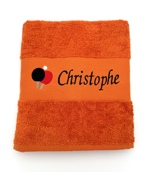 Serviette de toilette Ping-pong