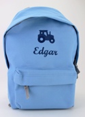 Sac à dos personnalisé avec motif brodé