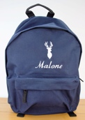 Sac à dos personnalisé avec motif brodé