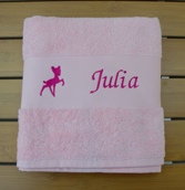 Drap de bain personnalisé avec motif