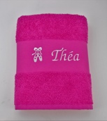 Drap de bain personnalisé avec motif