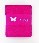 Drap de bain personnalisé avec motif