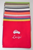 Serviette de table et sac assorti