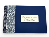 Album Enseignant ou ATSEM Bleu et Liberty bleu Album Enseignant ou ATSEM Bleu et Liberty bleu