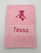 Serviette chaussons de danse