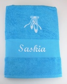 Serviette chaussons de danse