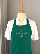 Tablier adulte personnalisé