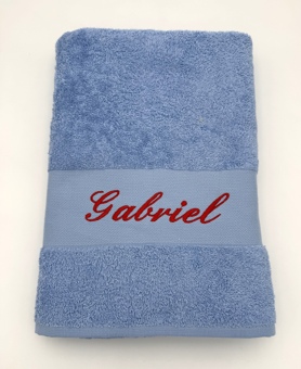 Drap de bain personnalisé