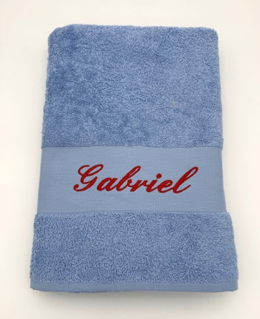 Drap de bain personnalisé