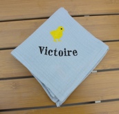 Lange personnalisé avec motif
