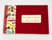 Album Enseignant ou ATSEM Rouge et Bonbons