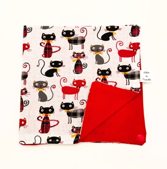 Serviette de table enfant évolutive (avec ou sans pressins)