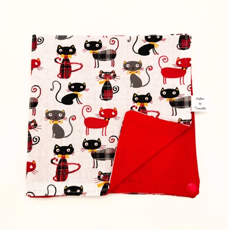 Serviette de table enfant évolutive (avec ou sans pressins)