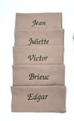 Ensemble de 6 Serviettes de table (made in France)