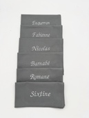 Ensemble de 6 Serviettes de table (made in France)