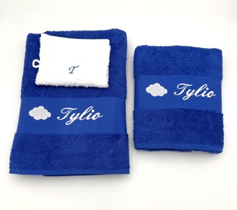 Serviette personnalisée avec motif