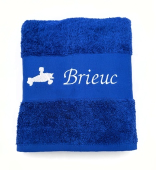 Serviette avec motif personnalisée