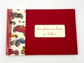 Album photos de classe Rouge et voitures anciennes