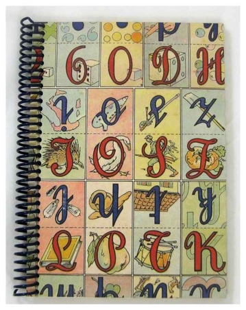 Carnet Alphabet couleur