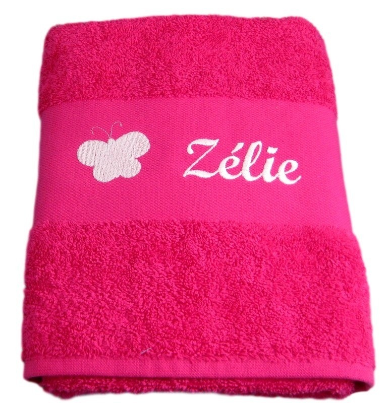 Drap de bain personnalisé