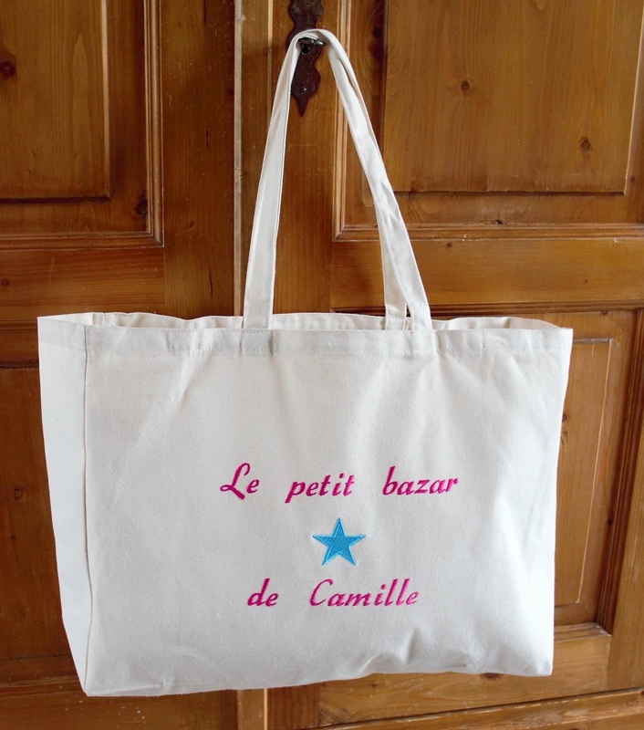 Grand Sac Cabas personnalis