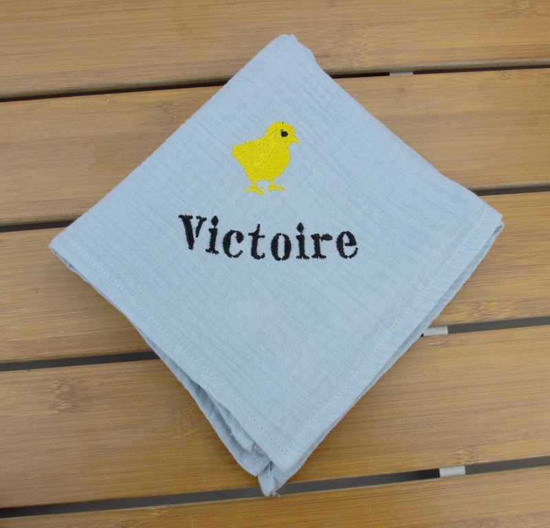 Lange personnalisé avec motif